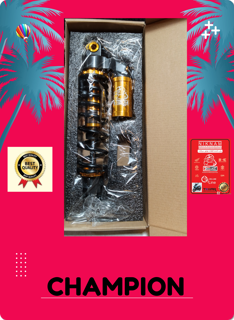 کمک فنر عقب گازی موتورسیکلت طرح کلیک و هندا کلیک