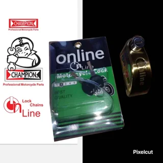 قفل دیسک دزدگیردار برنزی سنگین