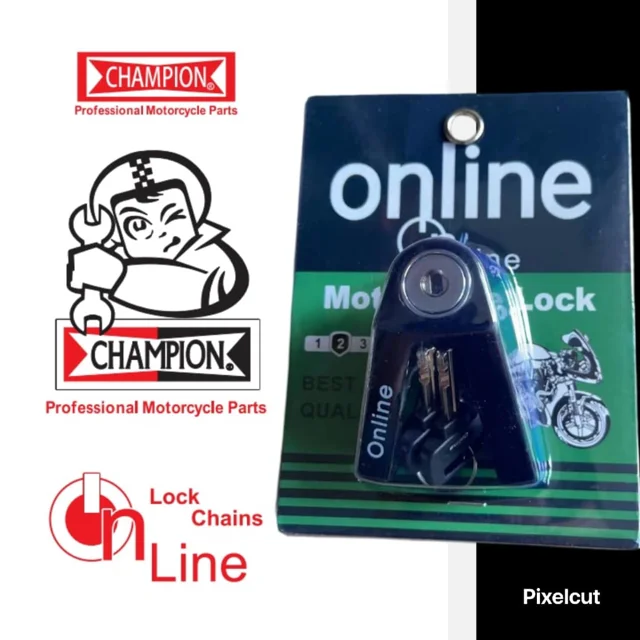 قفل دیسکی دوشاخ